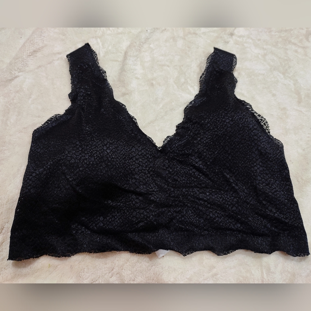 Snake Embossed texture comfort bra - Picture 3 of 6